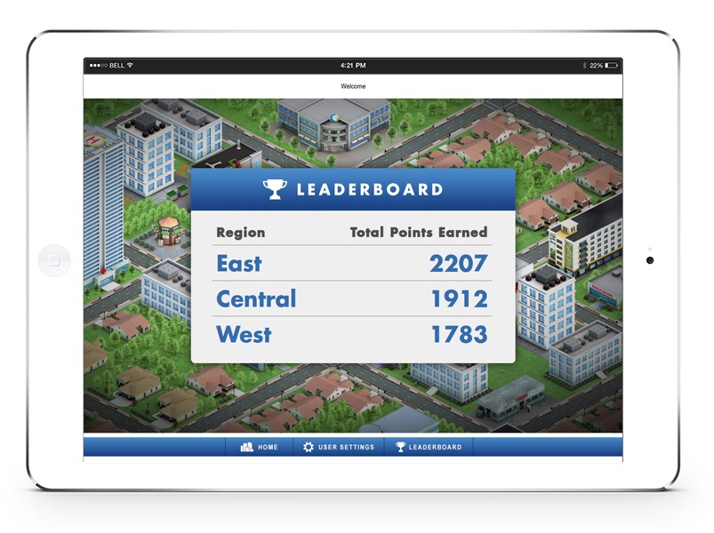 Conference app with Gamification