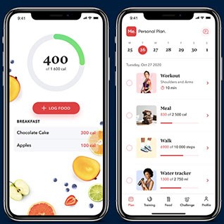 Better Me, Nutrition tracking Better Me, Nutrition tracking