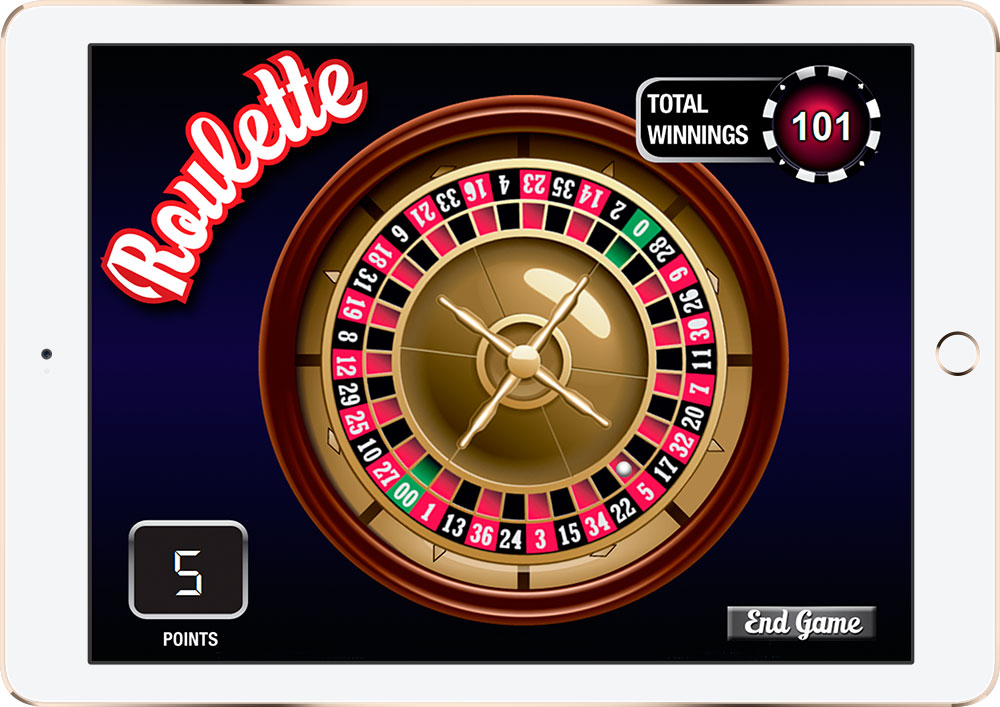 Casino Night Roulette iPad game Casino Night Roulette iPad game
