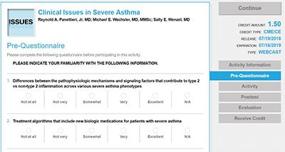 Pre-Questionnaire by ExchangeCME Pre-Questionnaire by ExchangeCME