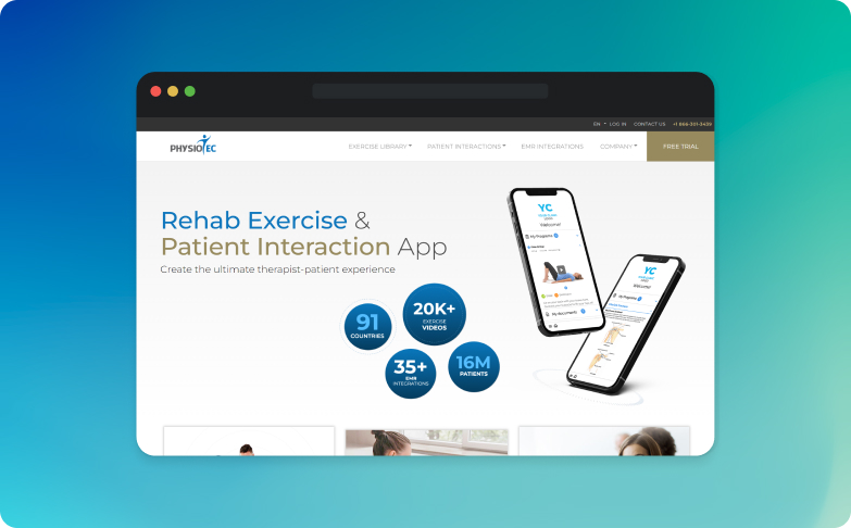 physiotec website physiotec website