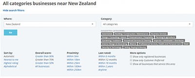 search and filters example search and filters example