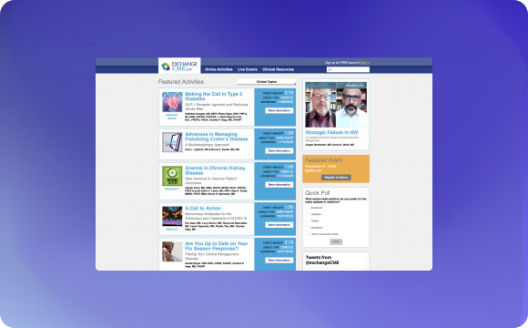 echange cme website