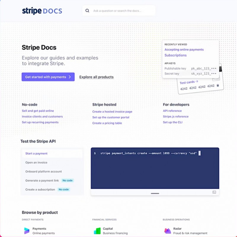 stripe AI features stripe AI features