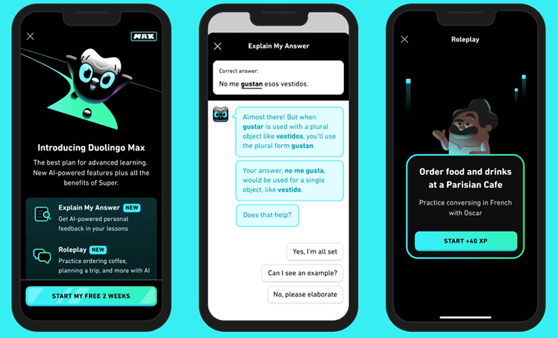 duolingo AI assistant duolingo AI assistant