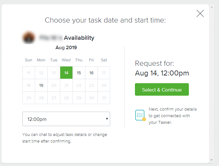 availability example on taskrabbit availability example on taskrabbit