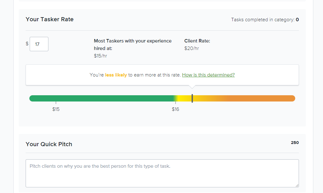 TaskRabbit rating price TaskRabbit rating price