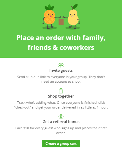 Instacart shared shopping list Instacart shared shopping list