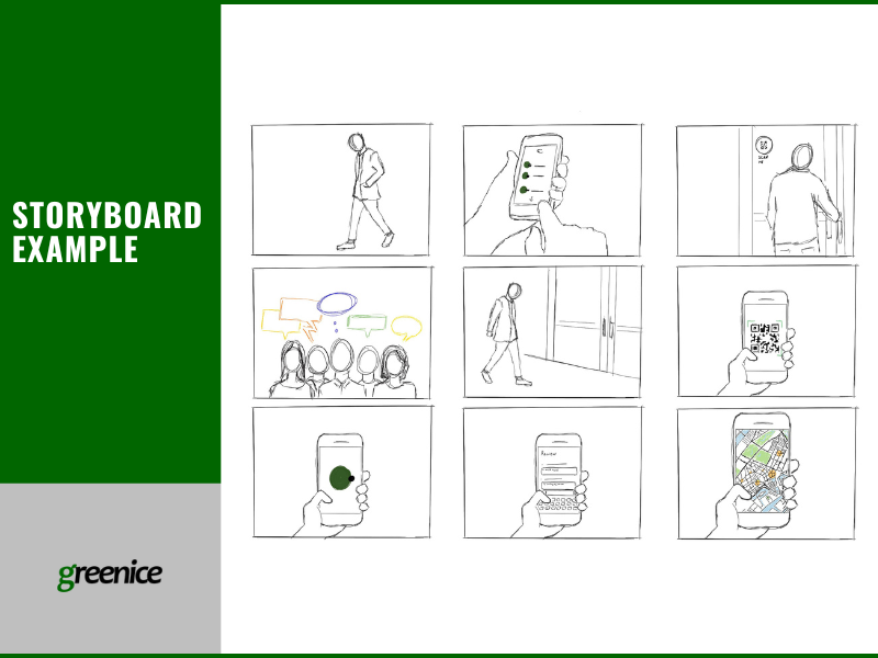 Storyboard example Storyboard example