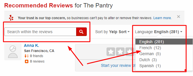 Yelp Recommendation Yelp Recommendation
